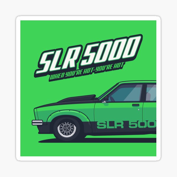 Item preview, SLR 5000 Car Side Green designed and sold by VoodooCircus.