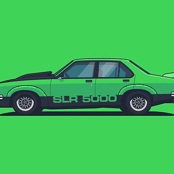 Artwork thumbnail, SLR 5000 Car Side Green by VoodooCircus