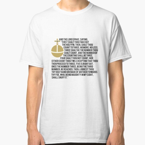 Holy Hand Grenade Classic T-Shirt