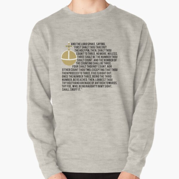 Holy Hand Grenade Pullover Sweatshirt