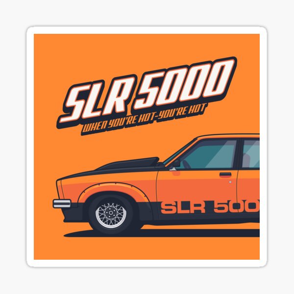 Item preview, SLR 5000 Car Side Orange designed and sold by VoodooCircus.