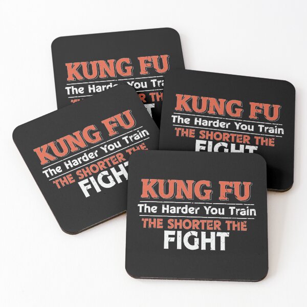 Item preview, Kung Fu The Harder You Train the Shorter the Fight designed and sold by Orange Pieces.