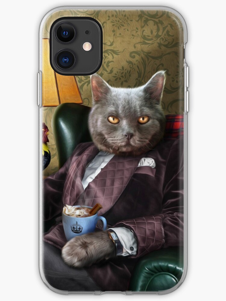 Thumbnail 1 of 5, iPhone Case, Persian Cat portrait - Finlay designed and sold by carpo17.