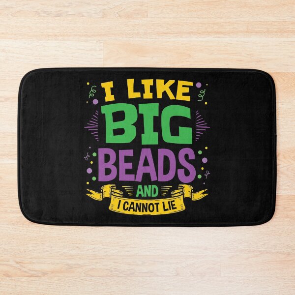 Item preview, Mardi Gras I Like Big Beads designed and sold by EstelleStar.