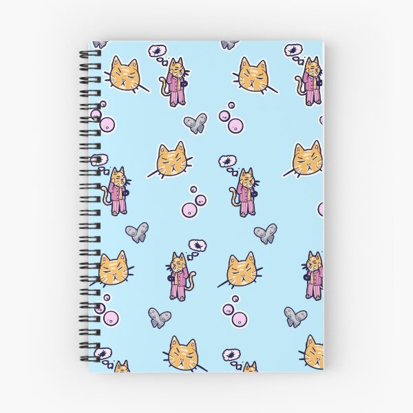 Item preview, Katzen Blue Jammies designed and sold by InsomniaHeadArt.