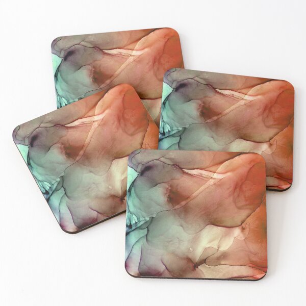 Item preview, Fire and Ice Alcohol Ink Painting designed and sold by Olga Shvartsur.