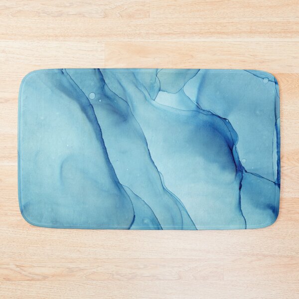 Item preview, Blue Ink Painting Abstract Ink designed and sold by Olga Shvartsur.