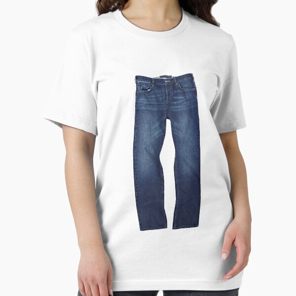 Artikel-Vorschau von Jeans auf einem Hemd, designt und verkauft von MessyTable2.
