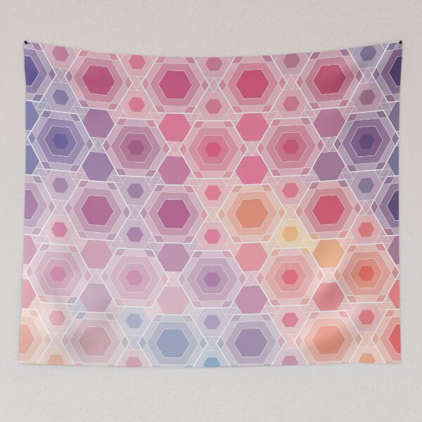 Item preview, Hexagon multicolor designed and sold by enriquev242.