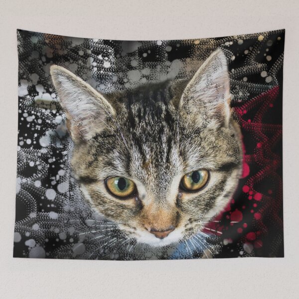 Item preview, Cat in space designed and sold by MarionsArt.