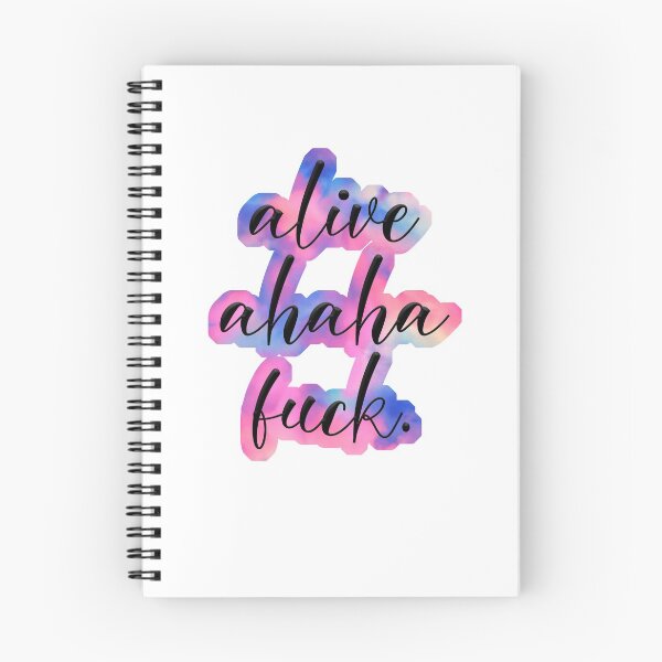 Item preview, Copy of alive, ahaha, f*ck designed and sold by Caroline  Leah.