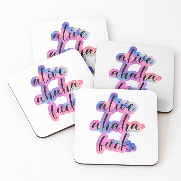Item preview, Copy of alive, ahaha, f*ck designed and sold by Caroline  Leah.