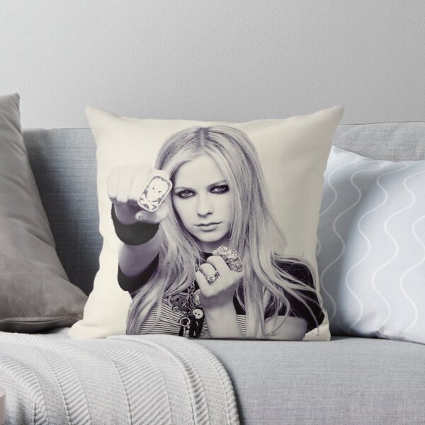 Avril Lavigne Throw Pillow