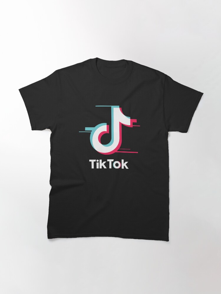 Alternate view of Tik Tok Glitch Classic T-Shirt