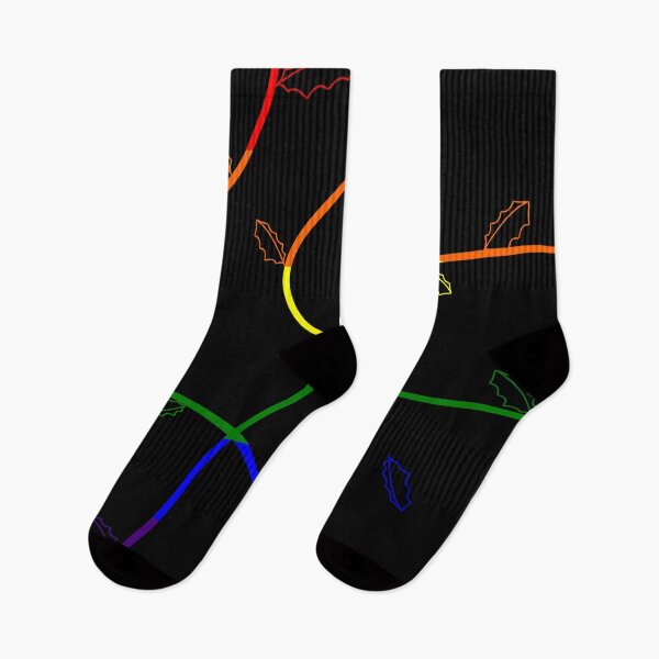 Item preview, Jagged Leaves, LGBT Pride Flag designed and sold by StephOBrien.