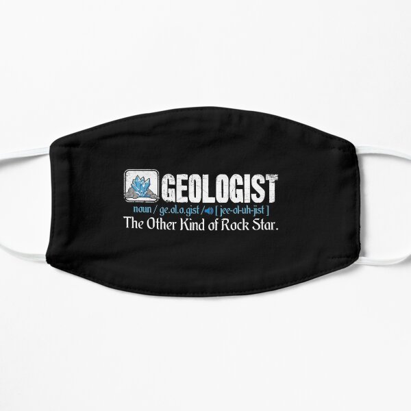 Geologist Definition Noun Flat Mask