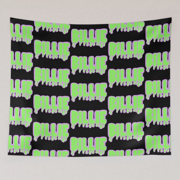 Item preview, Billie Eilish (green and purple drips) designed and sold by Kailyn Timme.