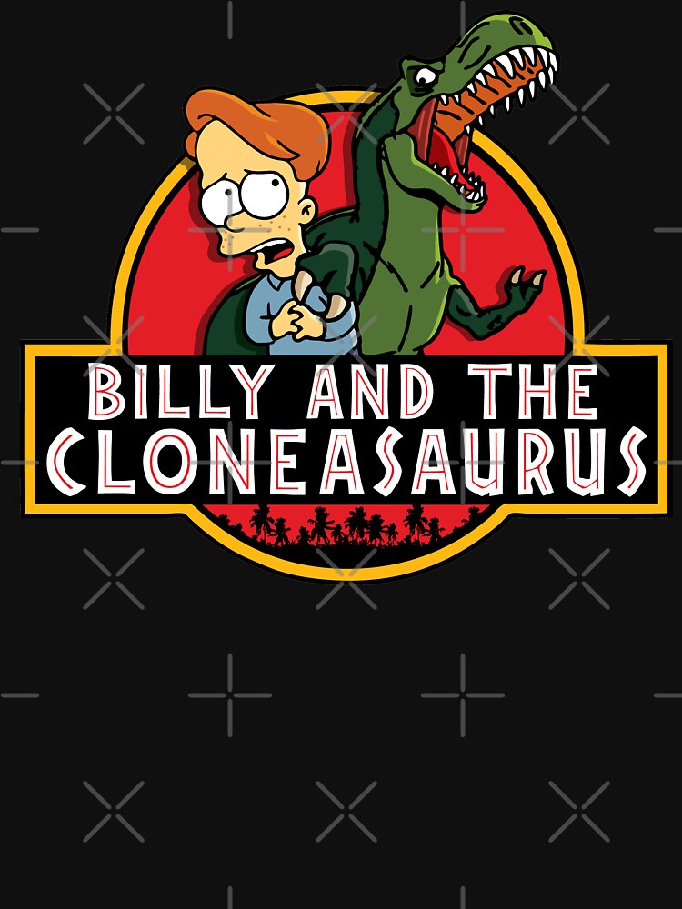 billy and the cloneasaurus t shirt