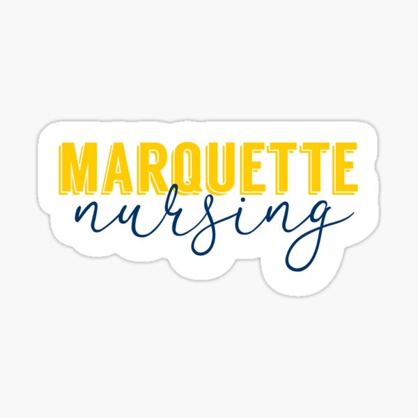 Marquette Nursing Sticker