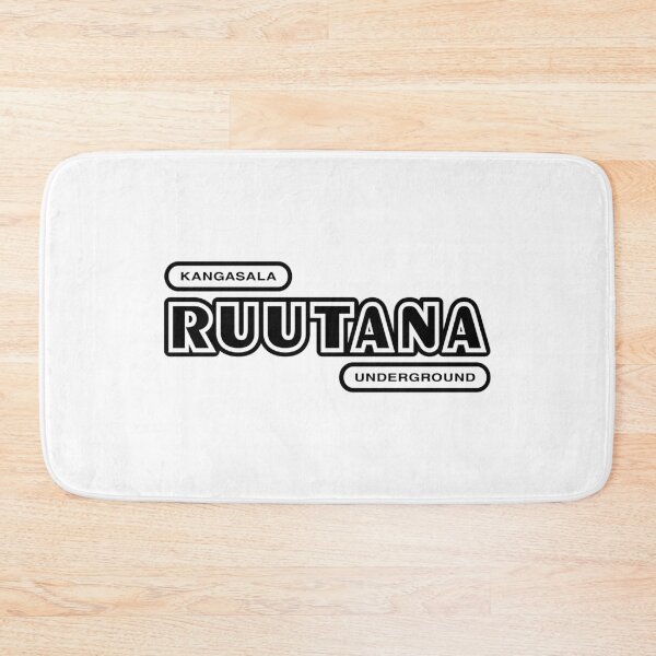 Item preview, Kangasala Ruutana Underground (musta teksti) designed and sold by futurytmi.