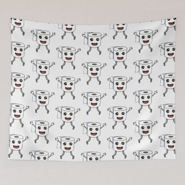 Item preview, Kawaii Face Toilet Paper designed and sold by TeriyakiPigeon.