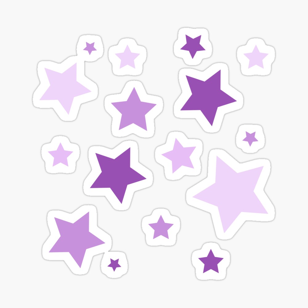 Purple Stars Set