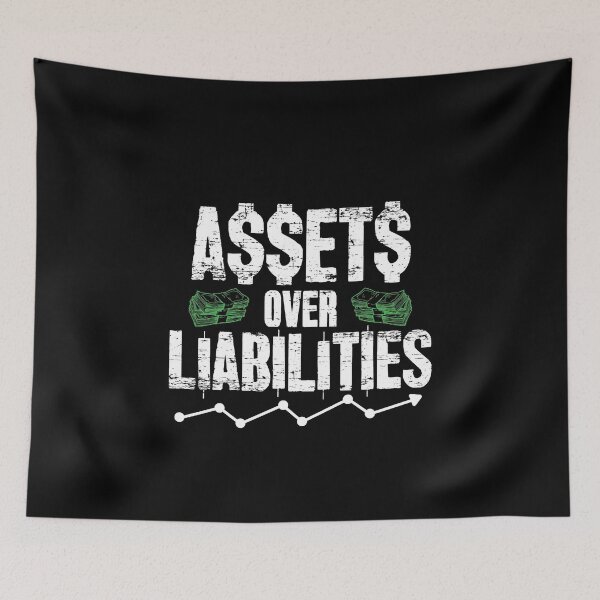 Item preview, Assets Over Liabilities Accounting designed and sold by Captain Mood.