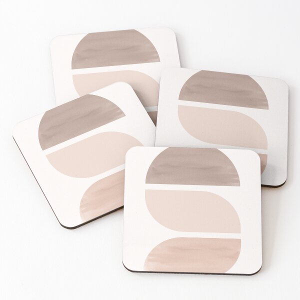 Item preview, Beige Geometric Abstract designed and sold by TanyaMakesART.