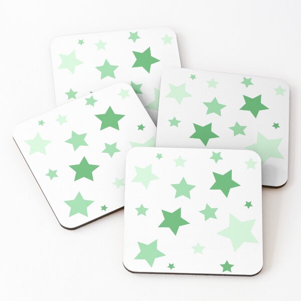Item preview, Green Stars Set 2 designed and sold by halistull.