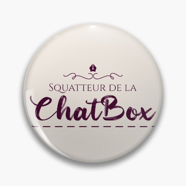 Item preview, ChatBox Squatter designed and sold by Génération Ecriture.