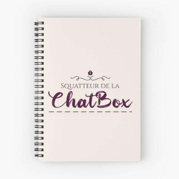 Item preview, ChatBox Squatter designed and sold by Génération Ecriture.