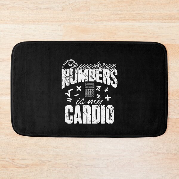 Item preview, Crunching Numbers is My Cardio Accountant designed and sold by Captain Mood.