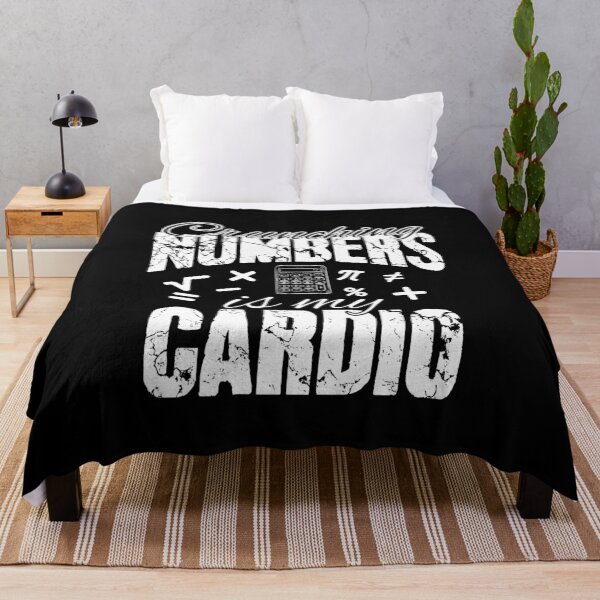 Item preview, Crunching Numbers is My Cardio Accountant designed and sold by Captain Mood.