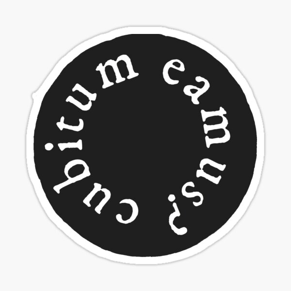 Item preview, Cubitum Eamus? designed and sold by esotericisms.