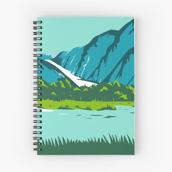 Item preview, Fox Glacier and Franz Josef Glacier WPA  designed and sold by patrimonio.