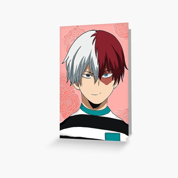 Eboy Todoroki Greeting Cards Redbubble