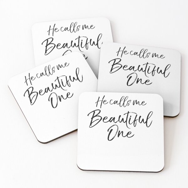 Item preview, He Calls Me Beautiful One Bible Verse Christian Quote designed and sold by TNDesignStudio.