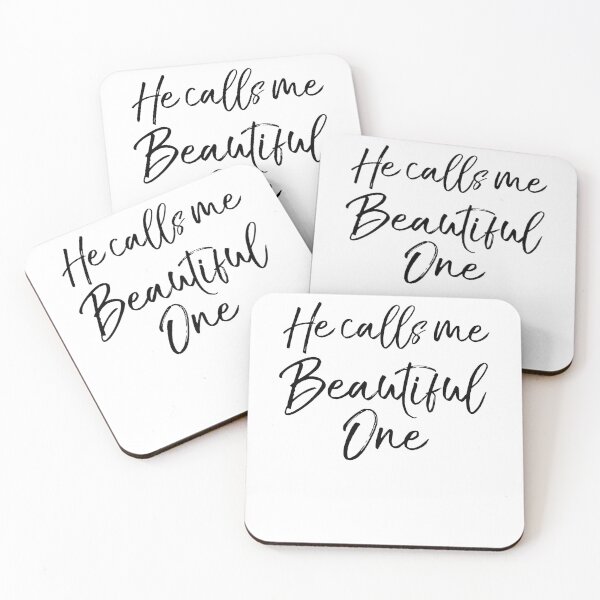 Item preview, He Calls Me Beautiful One Christian Quote designed and sold by TNDesignStudio.