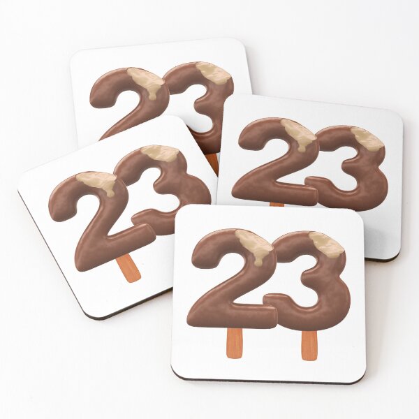 Item preview, 23 Ice Cream Twenty Three Number 3d Chocolate designed and sold by HelloFromAja.