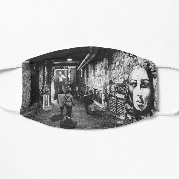 Seattle, Post Alley murals Mask
