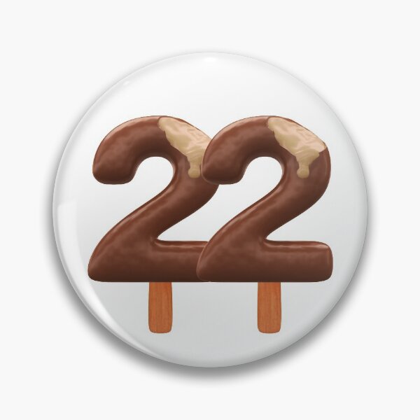 Item preview, 22 Ice Cream Twenty Two Number 3d Chocolate designed and sold by HelloFromAja.