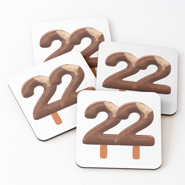 Item preview, 22 Ice Cream Twenty Two Number 3d Chocolate designed and sold by HelloFromAja.