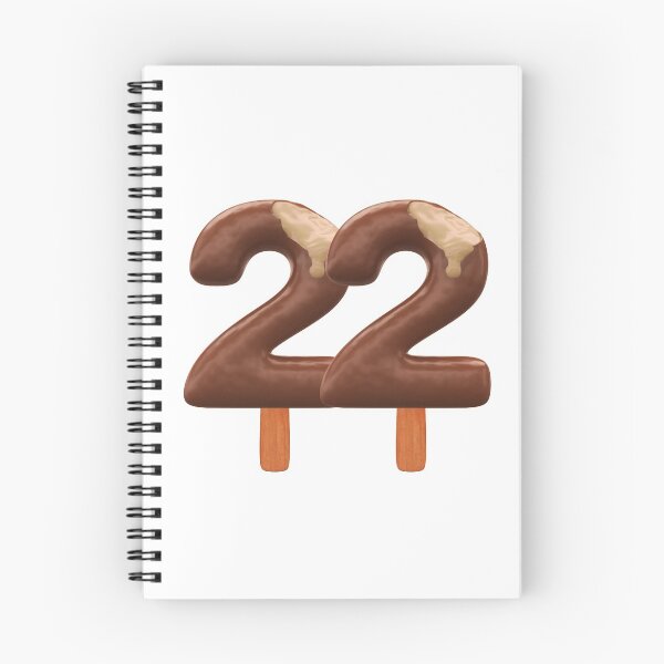 Item preview, 22 Ice Cream Twenty Two Number 3d Chocolate designed and sold by HelloFromAja.