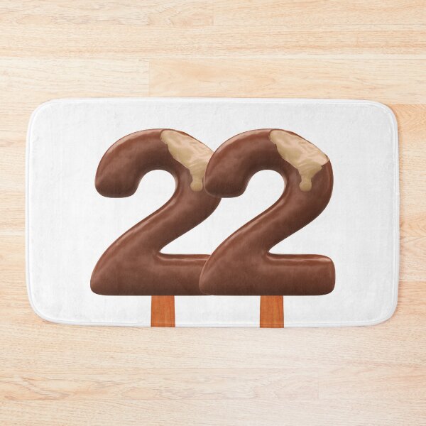 Item preview, 22 Ice Cream Twenty Two Number 3d Chocolate designed and sold by HelloFromAja.