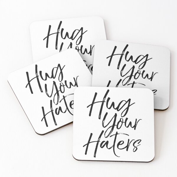 Item preview, Hug Your Haters Christian Quote designed and sold by TNDesignStudio.