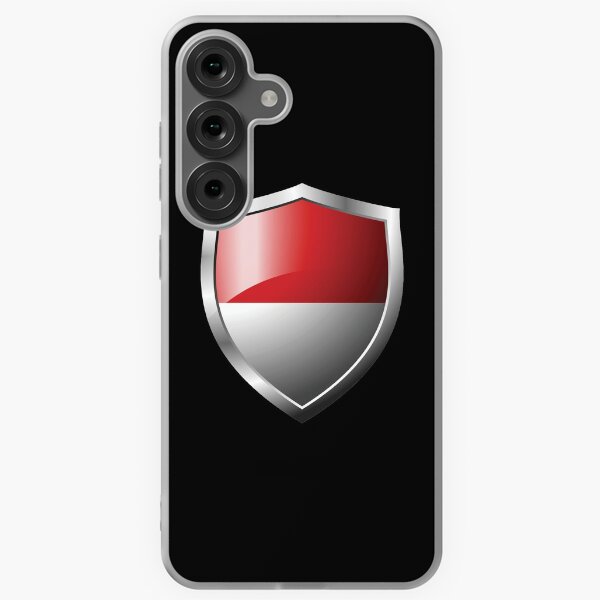 Item preview, Strong Indonesia Flag Shield Country designed and sold by HelloFromAja.