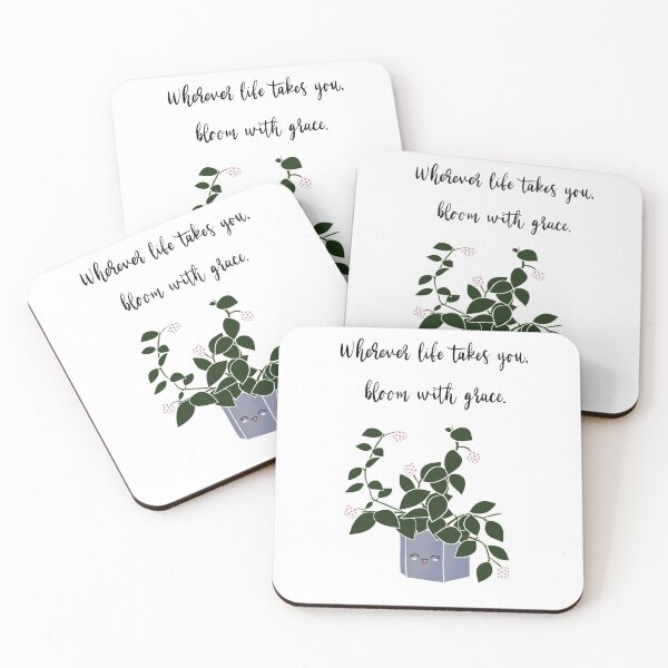 Item preview, Wherever life takes you, bloom with grace. designed and sold by GelsGarden.