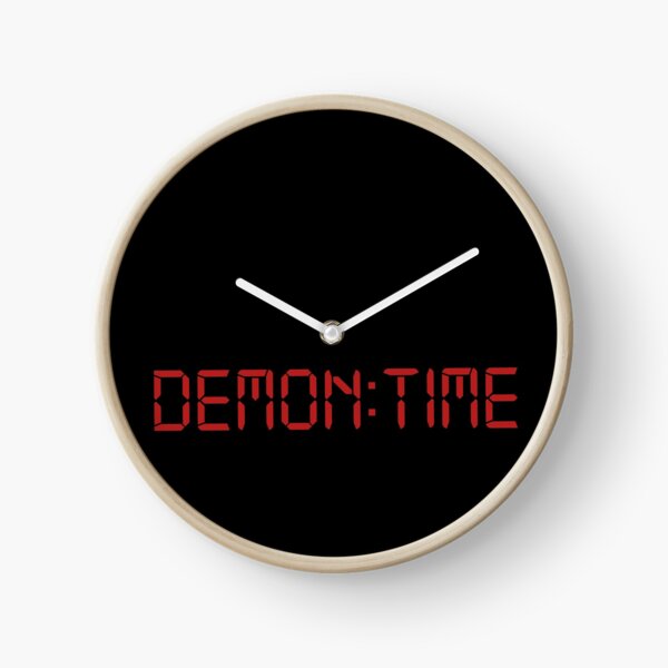 Demon Clocks Redbubble