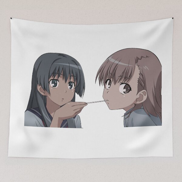 Item preview, Mikoto Misaka and Ruiko Saten  designed and sold by sad-square.