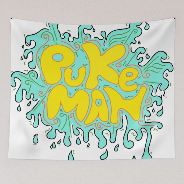 Item preview, PukeMan Logo designed and sold by HGMegom.